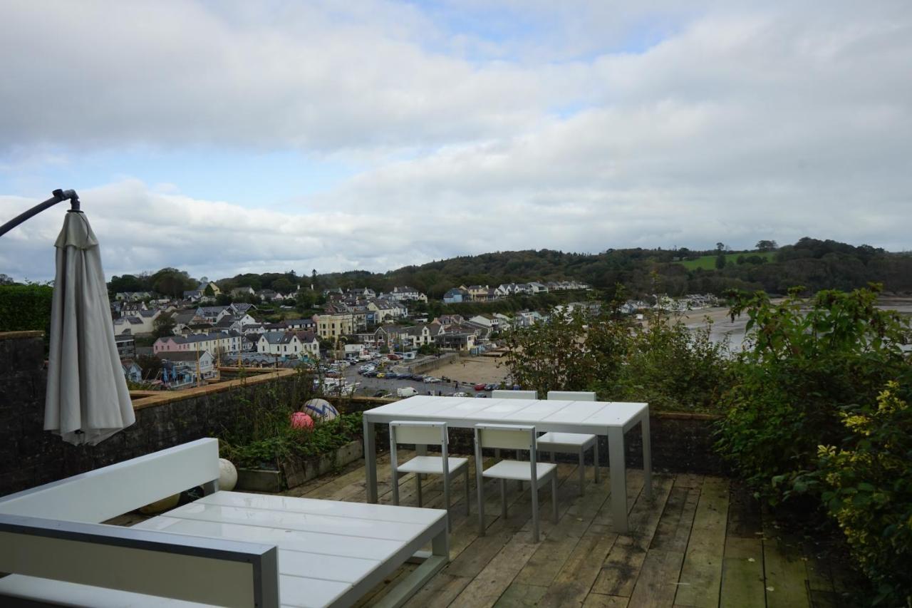 Beach House With Sea Views Over Saundersfoot Bay Exteriör bild